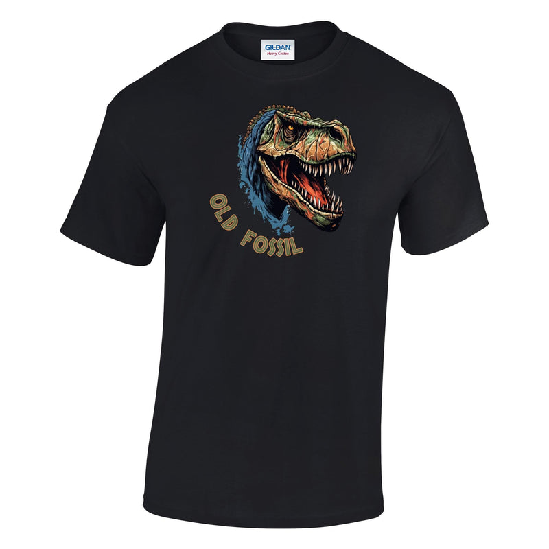 Old Fossil Dino Printed T-Shirt