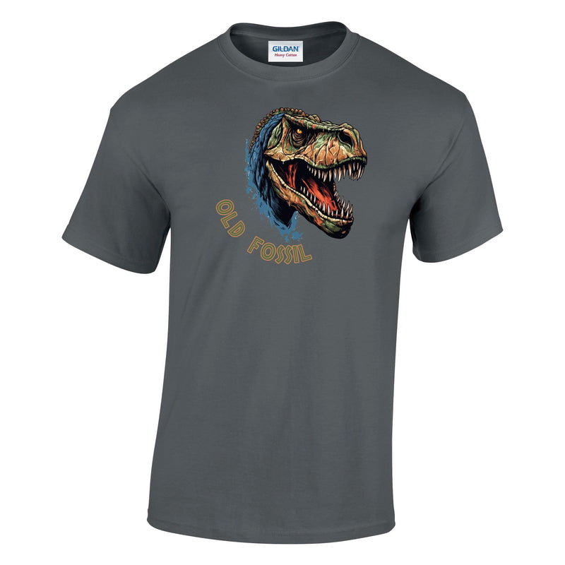 Old Fossil Dino Printed T-Shirt