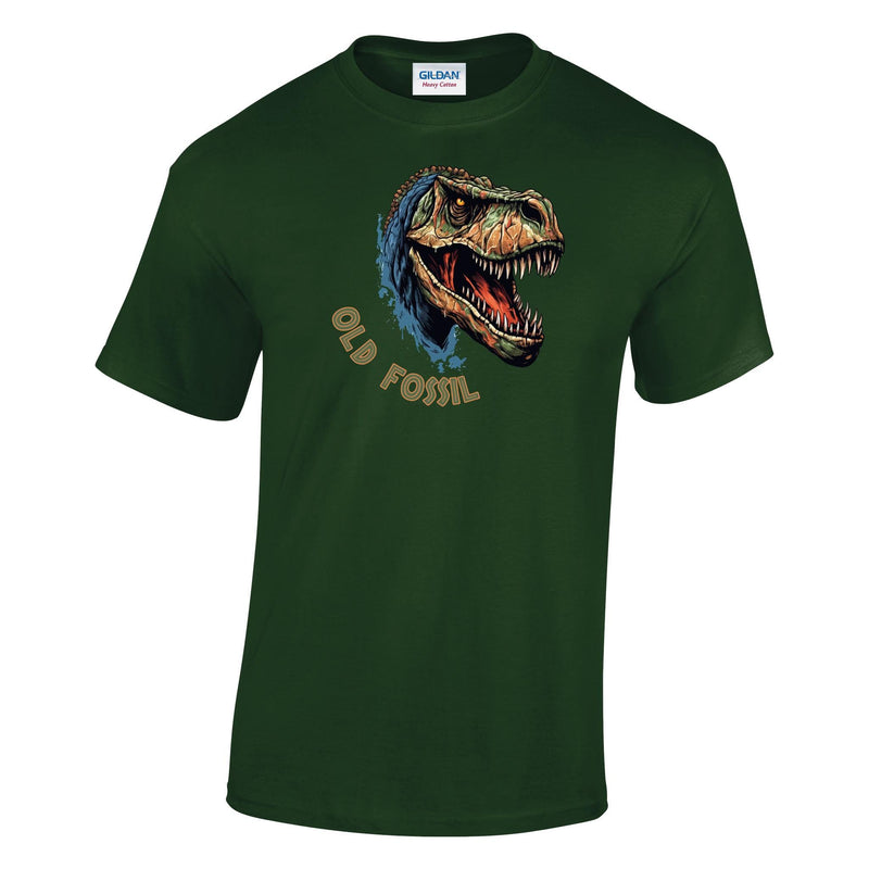 Old Fossil Dino Printed T-Shirt