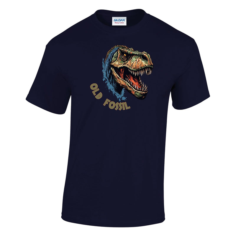 Old Fossil Dino Printed T-Shirt