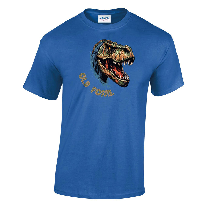 Old Fossil Dino Printed T-Shirt