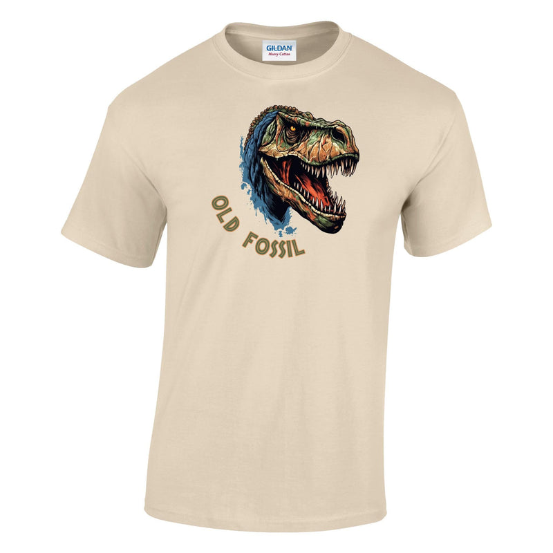 Old Fossil Dino Printed T-Shirt