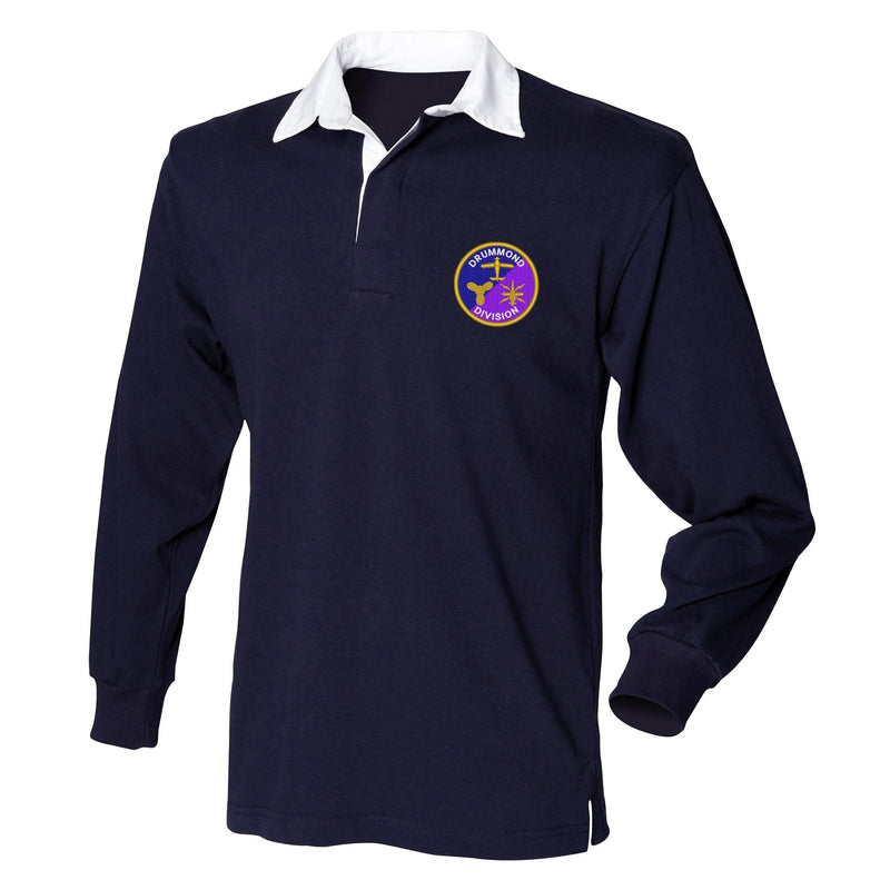 Drummond Division BRNC Front Row Long Sleeve Rugby Shirt