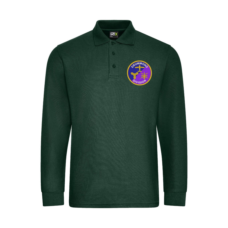 Drummond Division BRNC Long Sleeve Polo Shirt