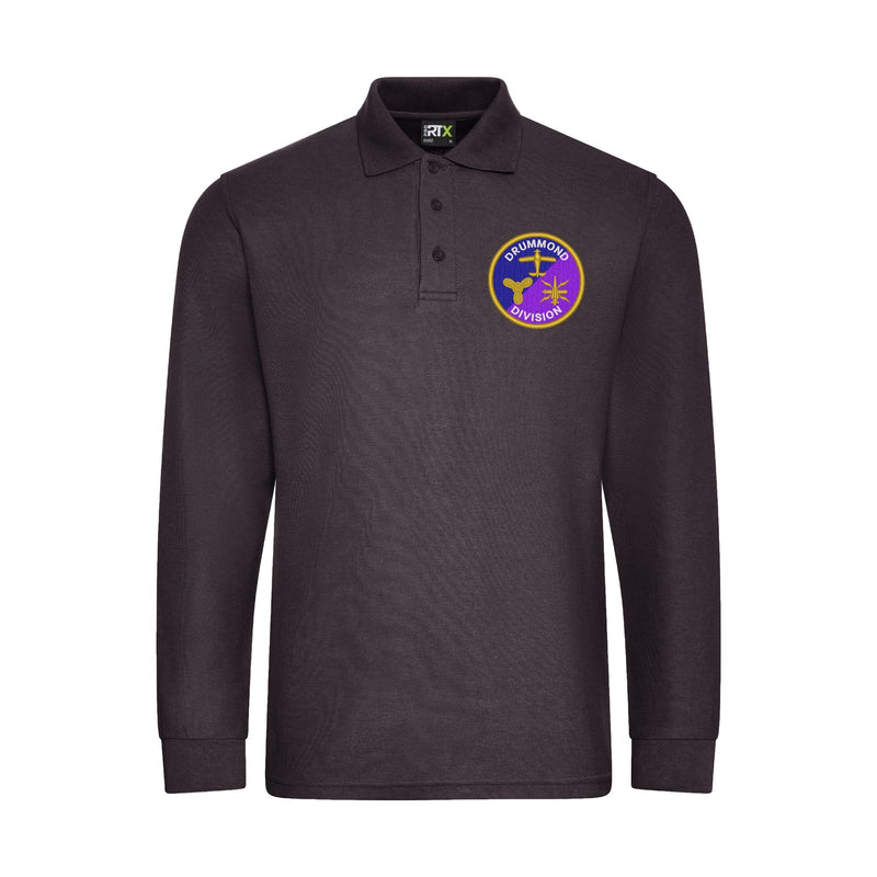 Drummond Division BRNC Long Sleeve Polo Shirt