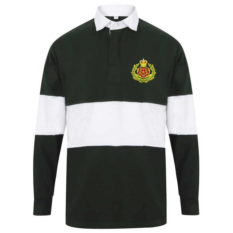 Duke of Lancaster's Regiment Long Sleeve Panelled Rugby Shirt