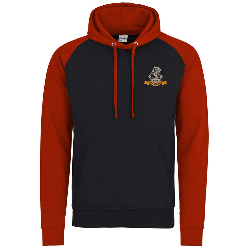 Duke of Wellington's Regiment Contrast Sleeves Hoodie