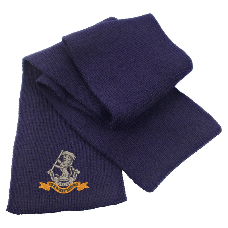 Duke of Wellington's Regiment Heavy Knit Scarf