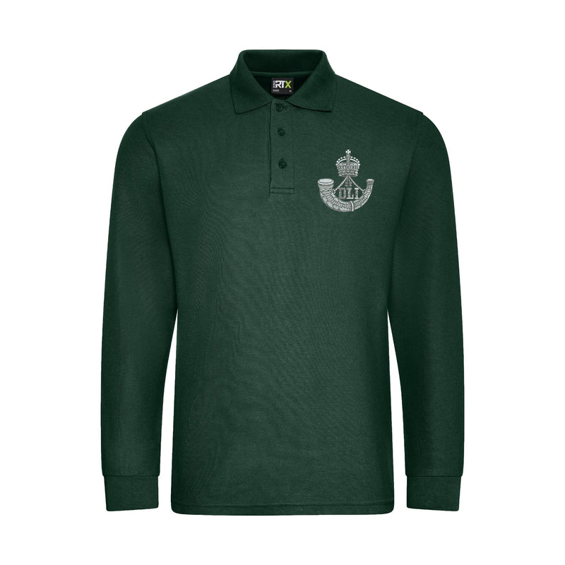 Durham Light Infantry Long Sleeve Polo Shirt