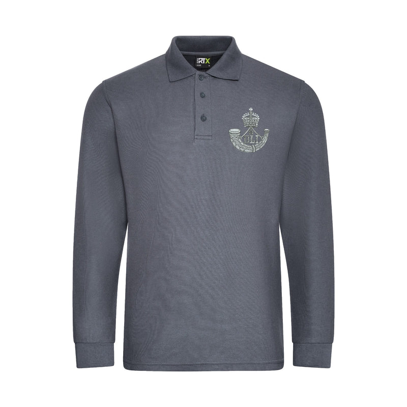 Durham Light Infantry Long Sleeve Polo Shirt