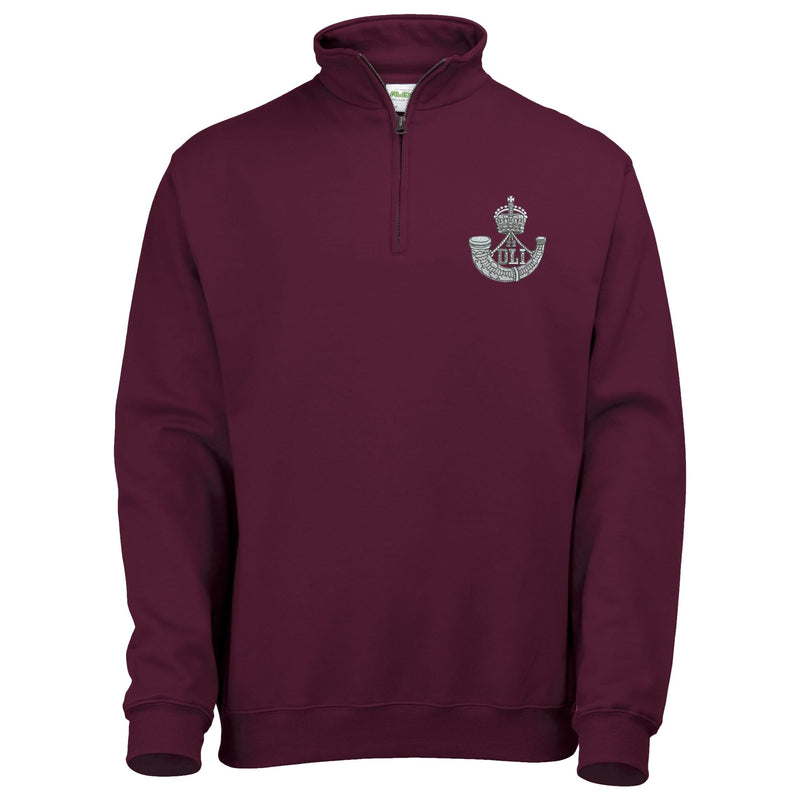 Durham Light Infantry Quarter Zip Sweatshirt