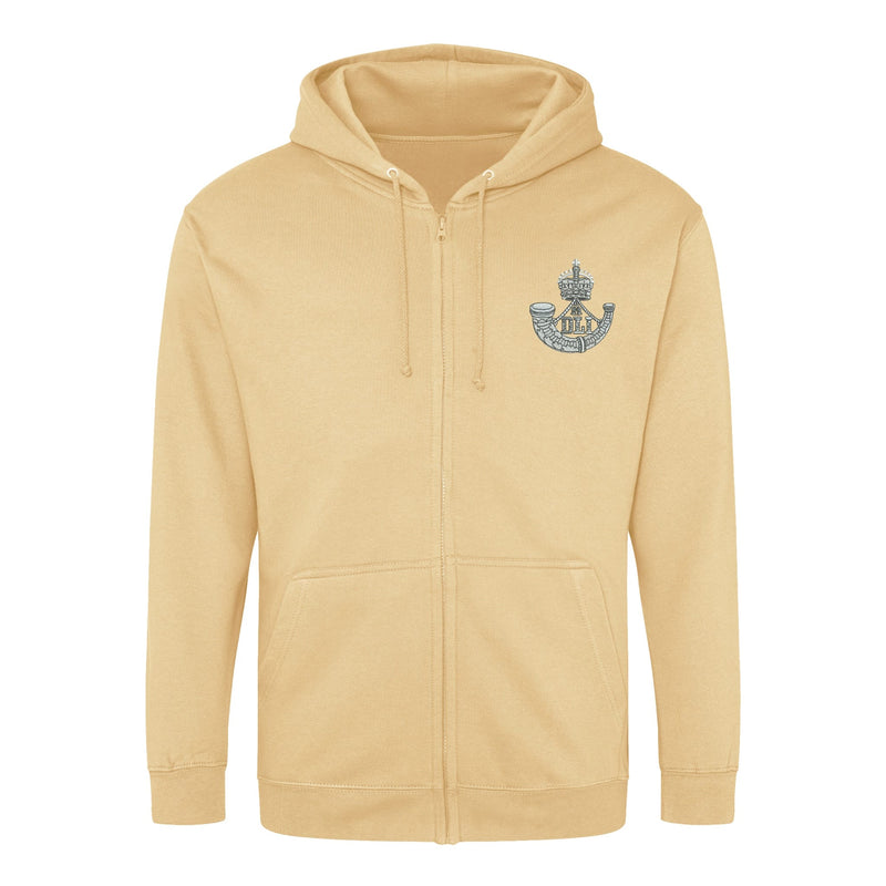 Durham Light Infantry Zipped Hoodie