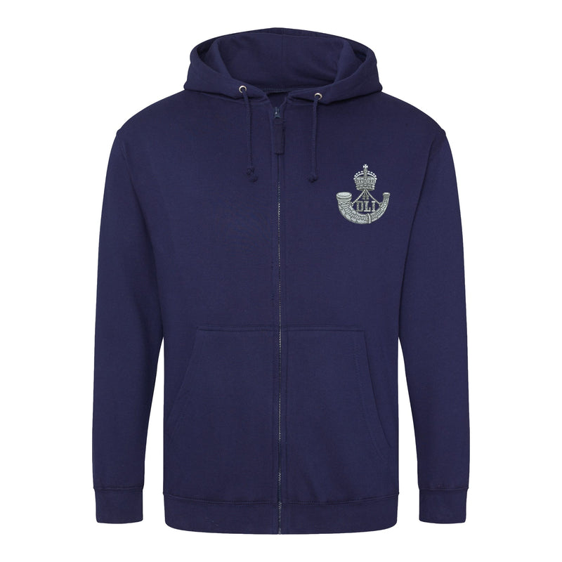 Durham Light Infantry Zipped Hoodie