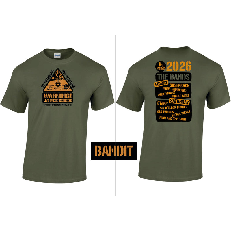 AT E@SE Festival - Bandit Cotton T-Shirt