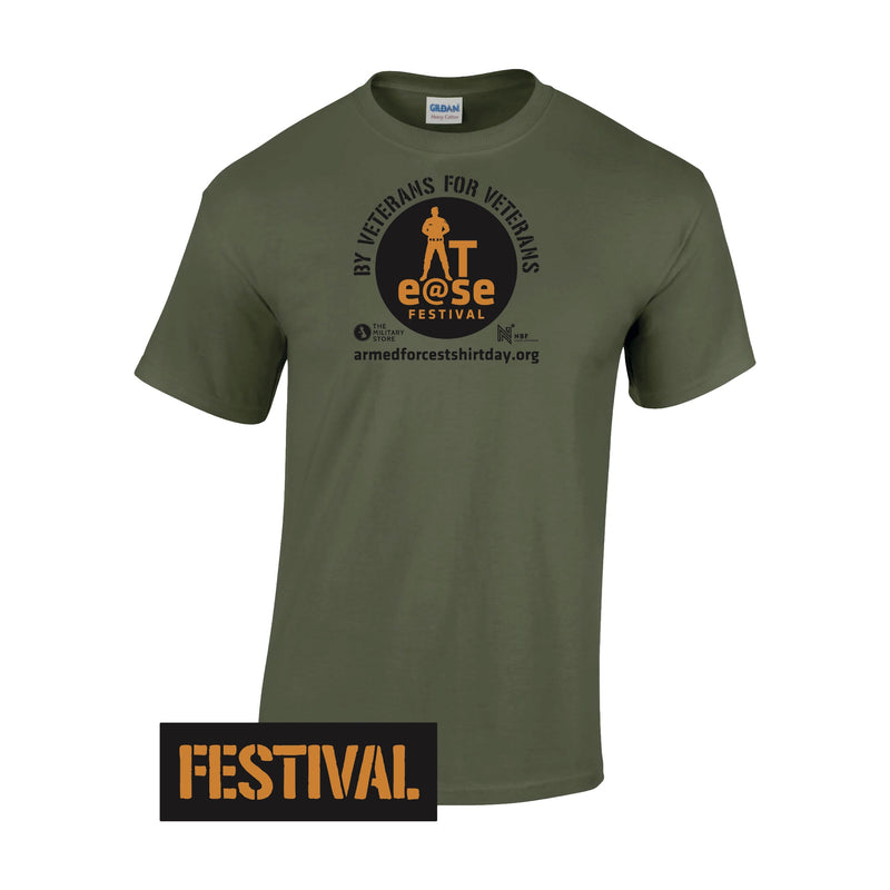 AT E@SE Festival - Festival Cotton T-Shirt