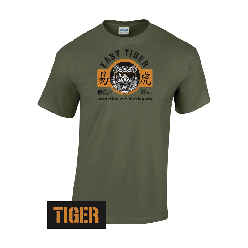 AT E@SE Festival - Tiger Cotton T-Shirt