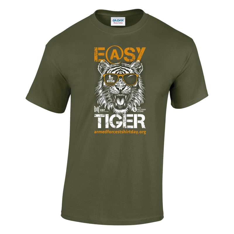 AT E@SE Festival - 'Tiger' Cotton T-Shirt