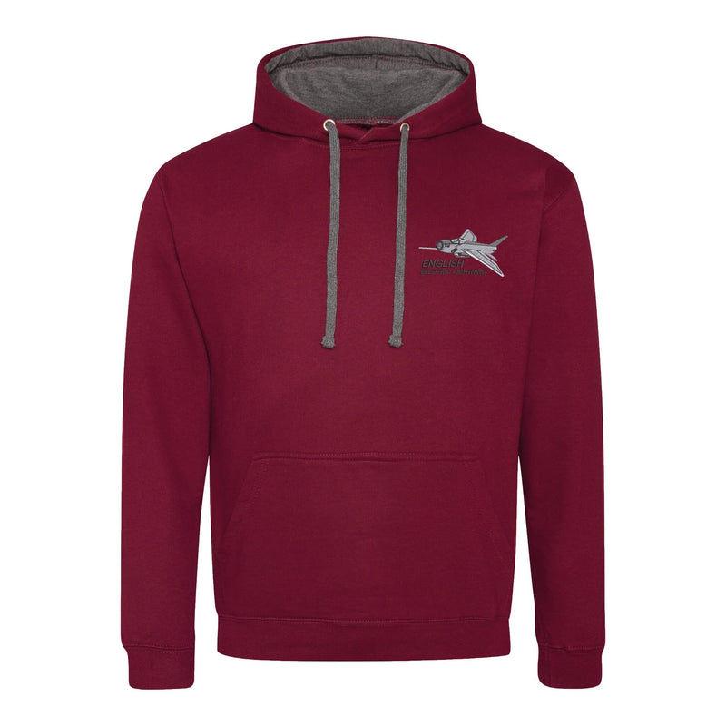English Electric Lightning Varsity Contrast Hoodie