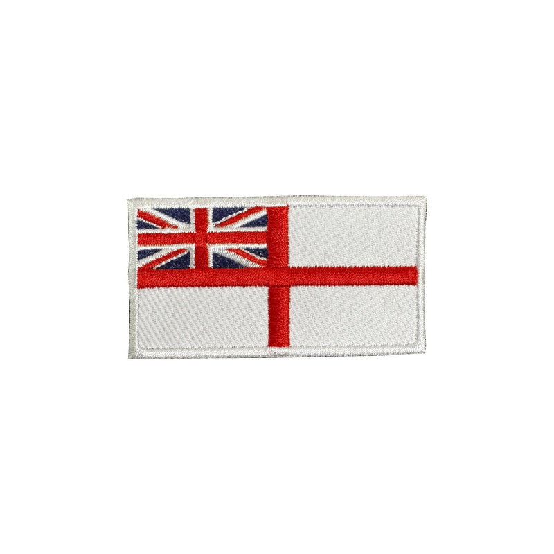 Royal Navy Ensign Flag Iron On Patch