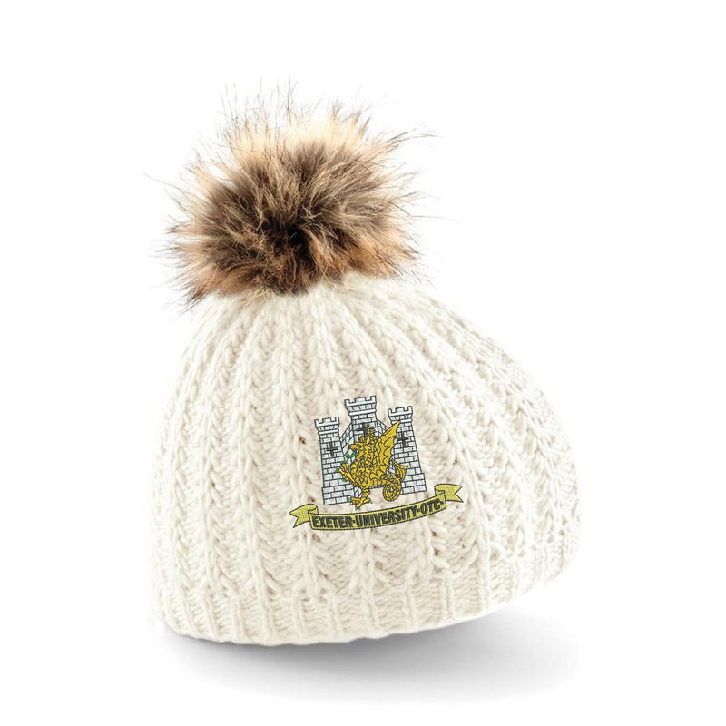 Exeter University Officer Training Corps Pom Pom Beanie Hat