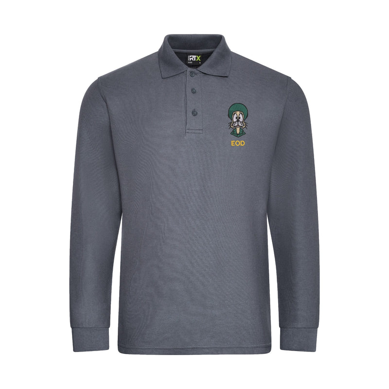 Explosive Ordnance Disposal Felix Long Sleeve Polo Shirt