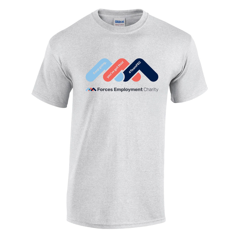 Forces Employment Charity Supporters Cotton T-Shirt - Colour Logo