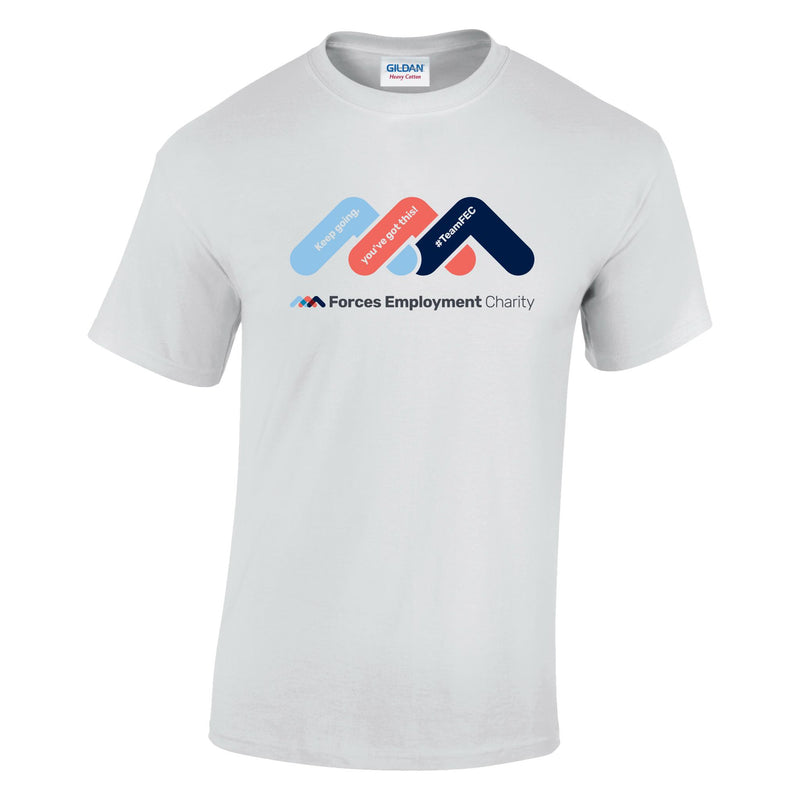 Forces Employment Charity Supporters Cotton T-Shirt - Colour Logo