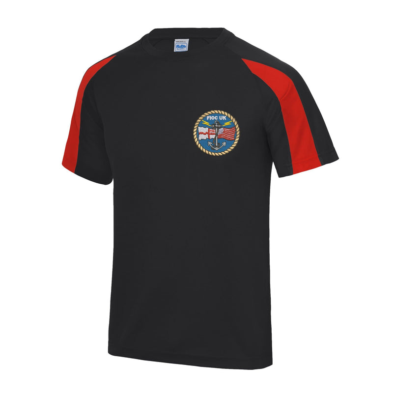 FIOC UK Contrast Polyester T-Shirt