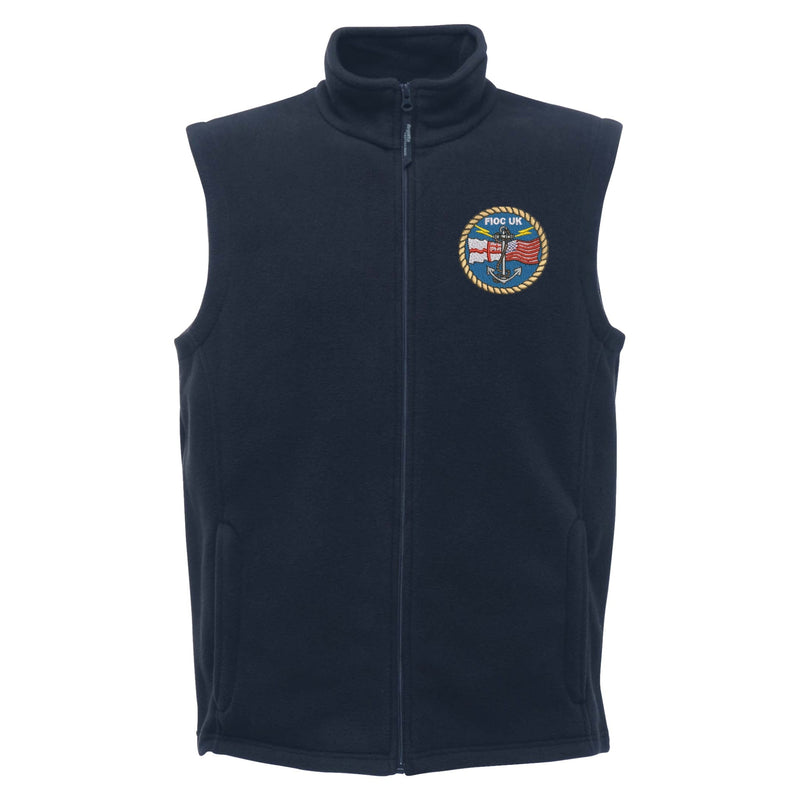 FIOC UK (Fleet Information Operations Center) Regatta Fleece Bodywarmer