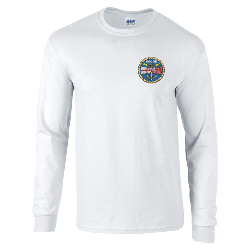 FIOC UK (Fleet Information Operations Center) Long Sleeve T-Shirt