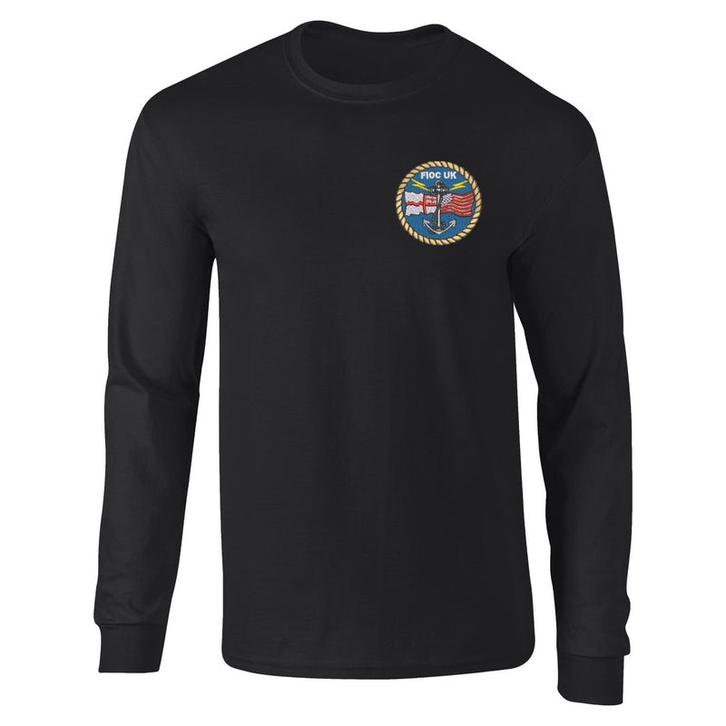 FIOC UK (Fleet Information Operations Center) Long Sleeve T-Shirt