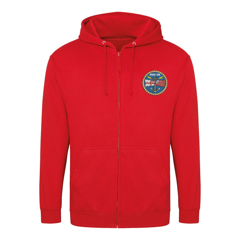 FIOC UK Zipped Hoodie