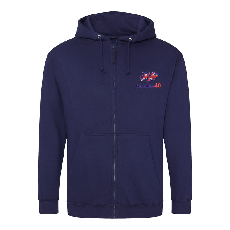 Falklands Anniversary Zipped Hoodie