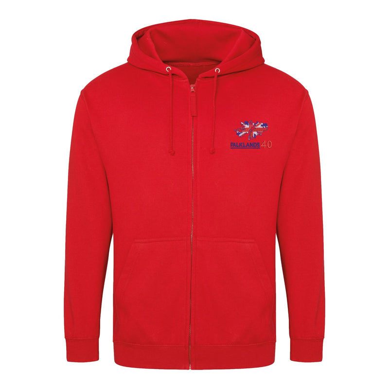 Falklands Anniversary Zipped Hoodie