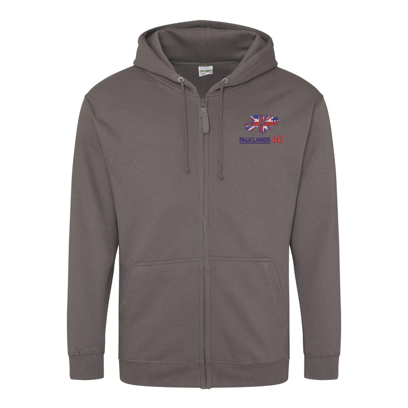 Falklands Anniversary Zipped Hoodie