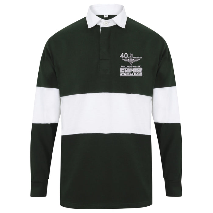 Falklands 40th Anniversary Long Sleeve Panelled Rugby Shirt