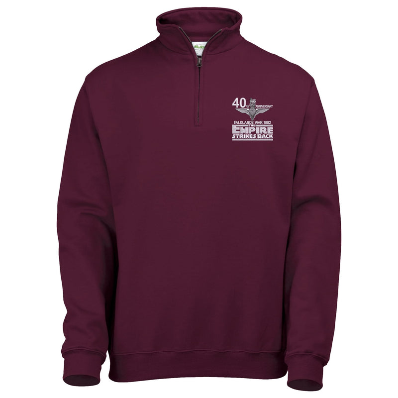 Falklands 40th Anniversary Quarter Zip Sweatshirt