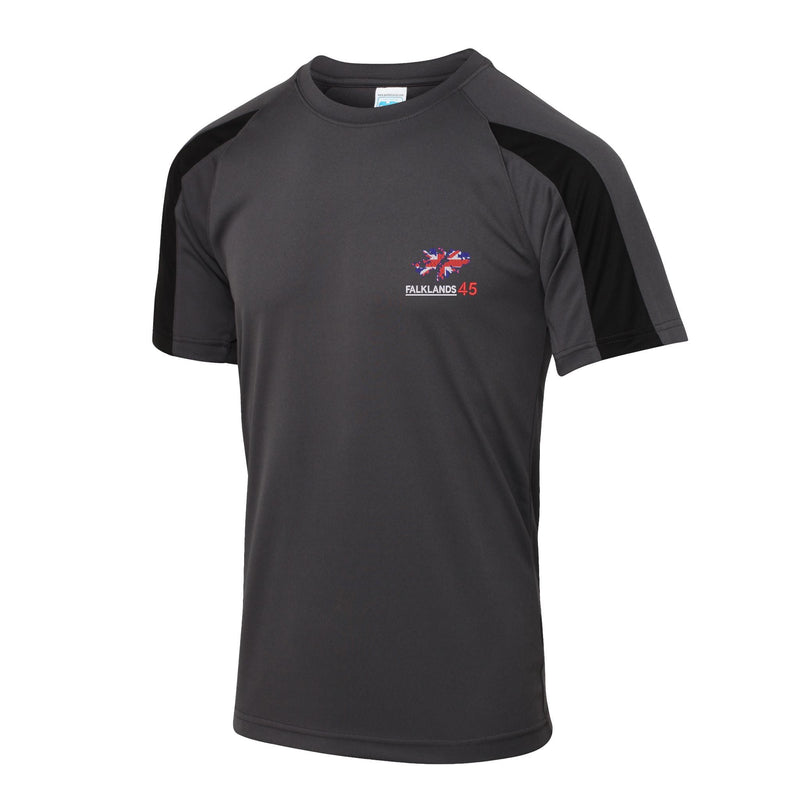 Falklands 45th Anniversary Contrast Polyester T-Shirt