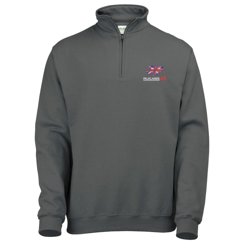 Falklands 45th Anniversary Quarter Zip Sweatshirt