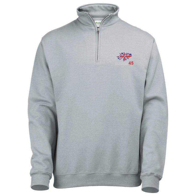 Falklands 45th Anniversary Quarter Zip Sweatshirt