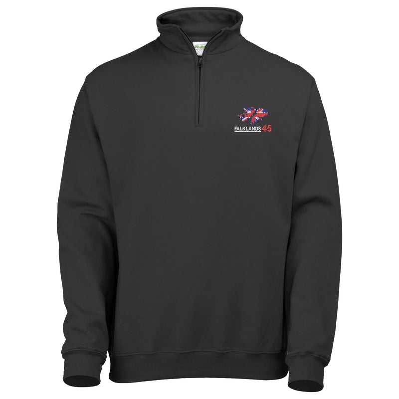 Falklands 45th Anniversary Quarter Zip Sweatshirt
