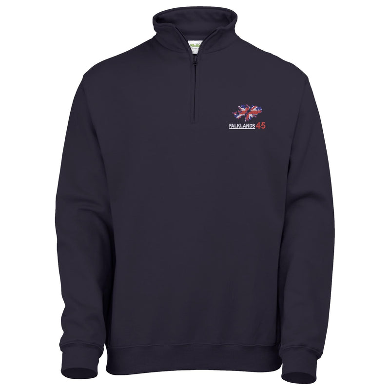 Falklands 45th Anniversary Quarter Zip Sweatshirt