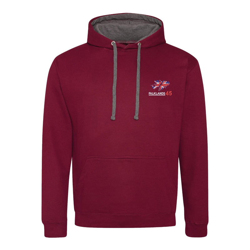 Falklands 45th Anniversary Varsity Contrast Hoodie