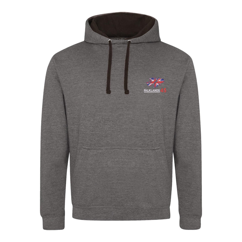 Falklands 45th Anniversary Varsity Contrast Hoodie