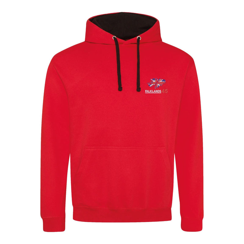 Falklands 45th Anniversary Varsity Contrast Hoodie