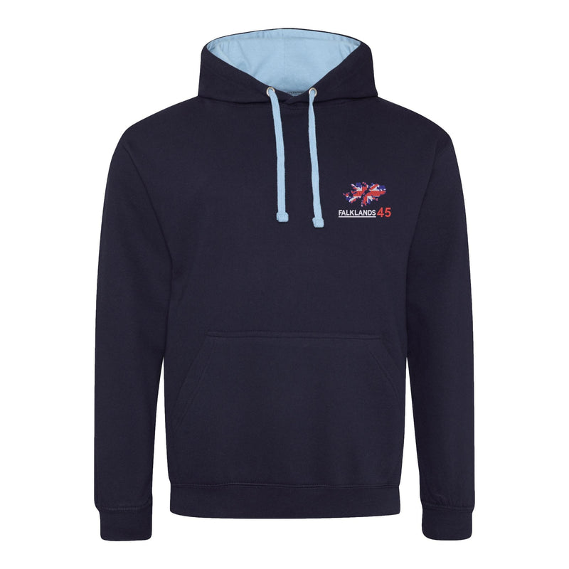 Falklands 45th Anniversary Varsity Contrast Hoodie