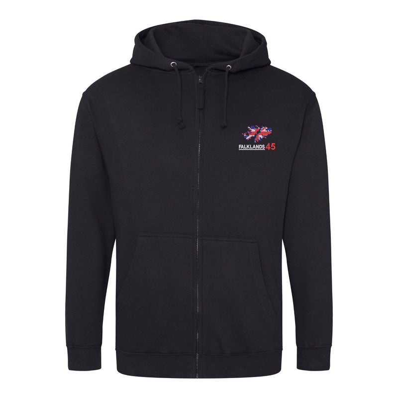 Falklands 45th Anniversary Zipped Hoodie