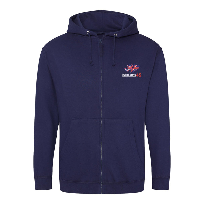 Falklands 45th Anniversary Zipped Hoodie