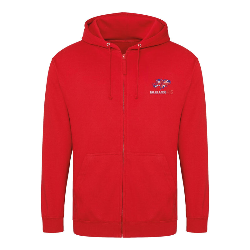 Falklands 45th Anniversary Zipped Hoodie