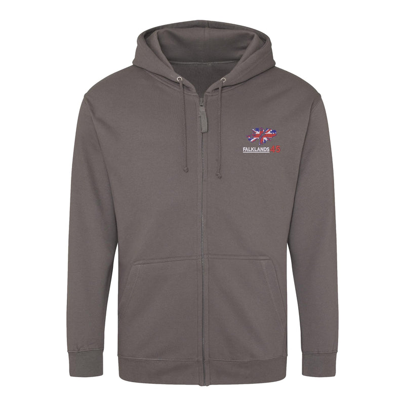 Falklands 45th Anniversary Zipped Hoodie